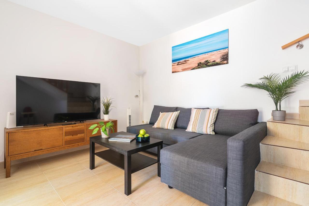 Home2Book Charming & Relaxing Duplex, Pool&Terrace Maspalomas  Bagian luar foto