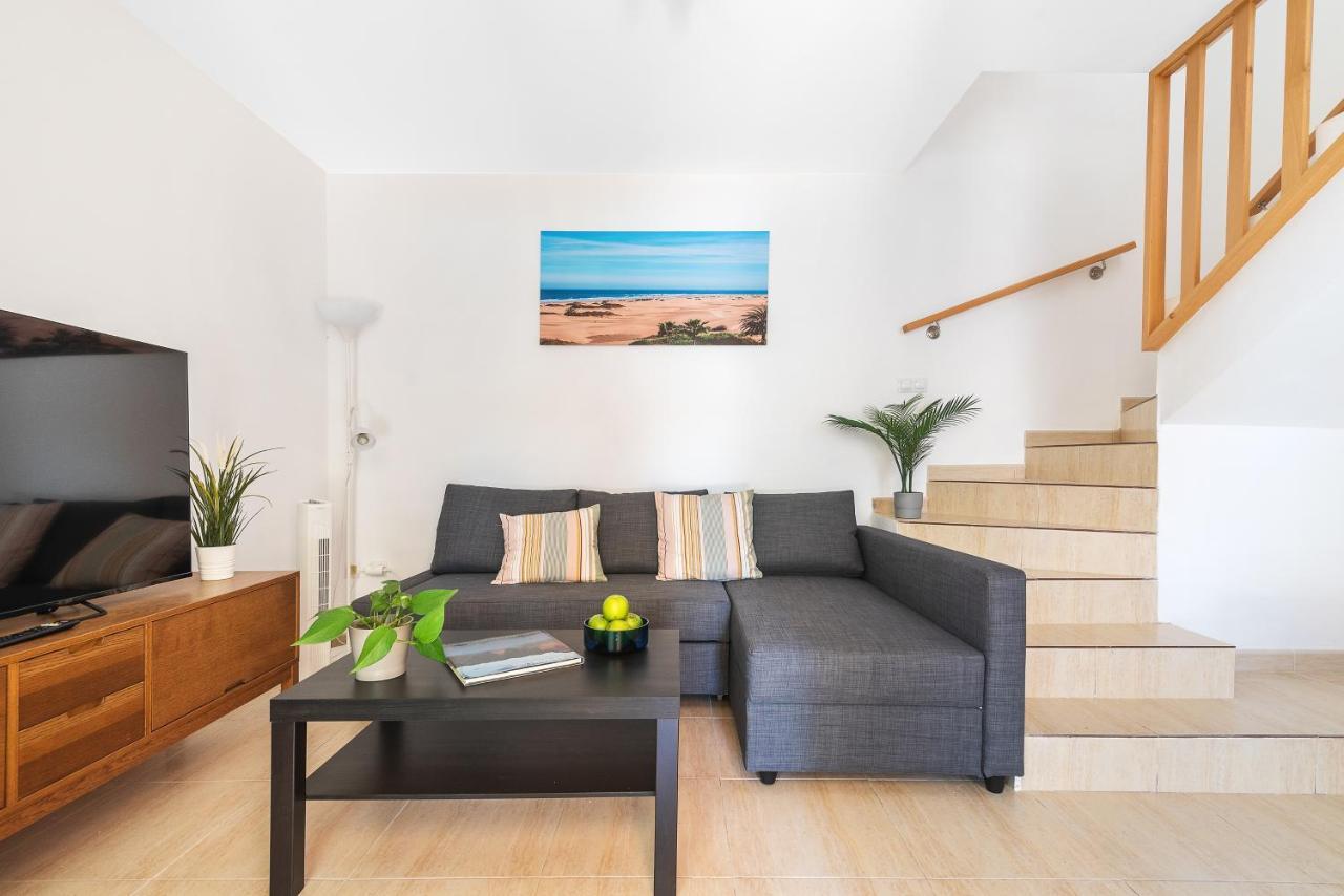 Home2Book Charming & Relaxing Duplex, Pool&Terrace Maspalomas  Bagian luar foto