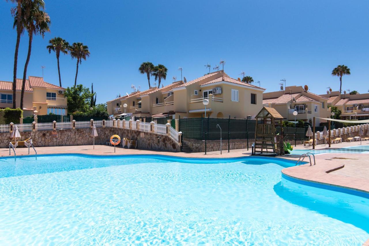 Home2Book Charming & Relaxing Duplex, Pool&Terrace Maspalomas  Bagian luar foto